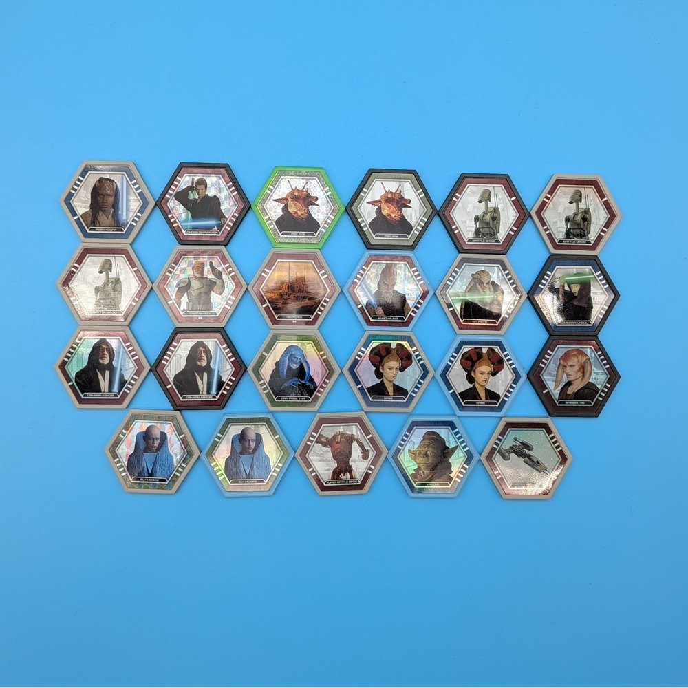 Star Wars Connexions 23 Lot incl a SLIME GREEN, Anakin, Rex, Obi-Wan